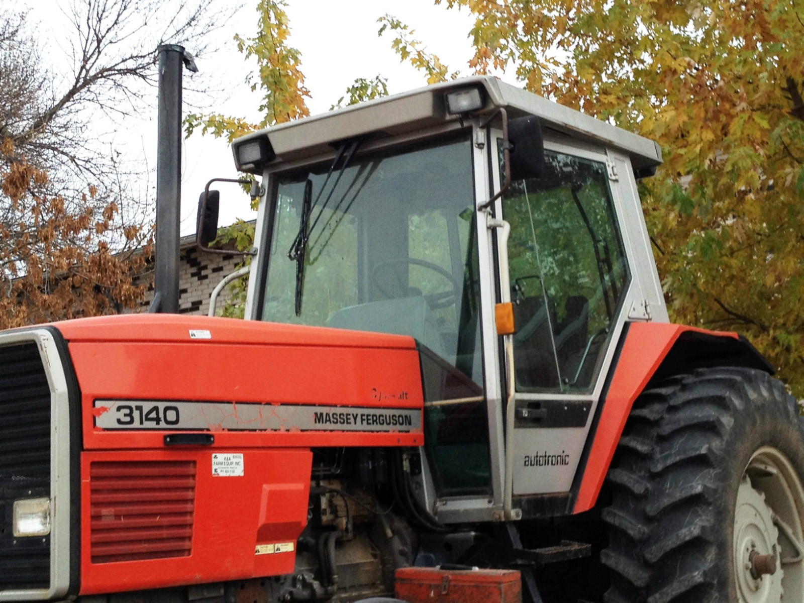Universal Farm Tractor Mirror, Super Size 9" x 16", great for Versatile units
