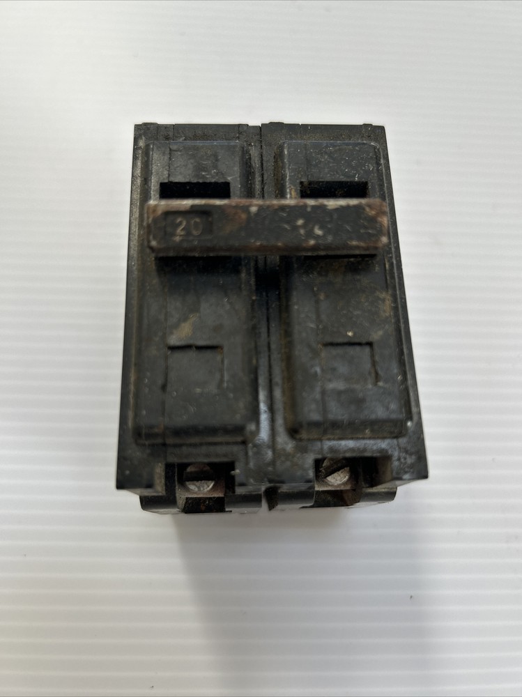ITE 20 AMP TYPE EQ-P 2 POLE DOUBLE POLE  240 VOLT CIRCUIT BREAKER TESTED
