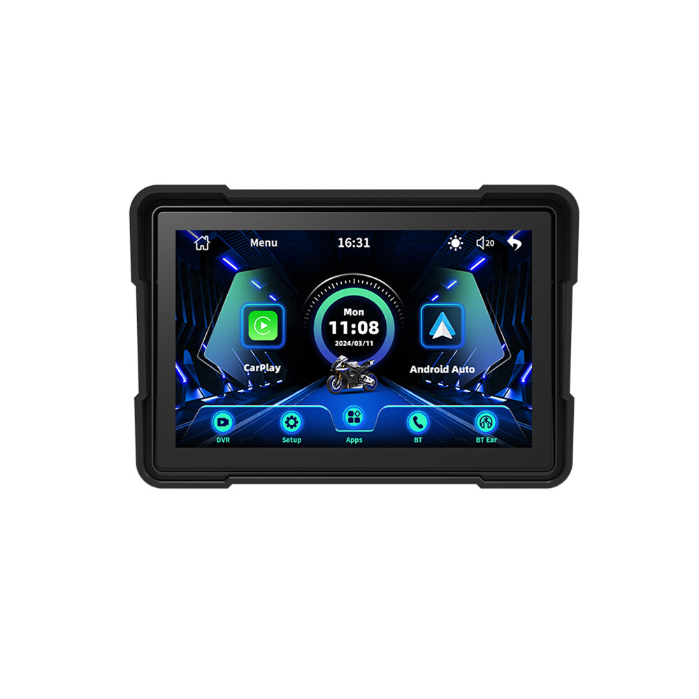 Universal Portable Linux Motorcycle Navigation 5"IPS Screen IP67 Carplay BT5.0
