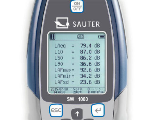 Professional Premium Class Sound Level Meter [Sauter SW]