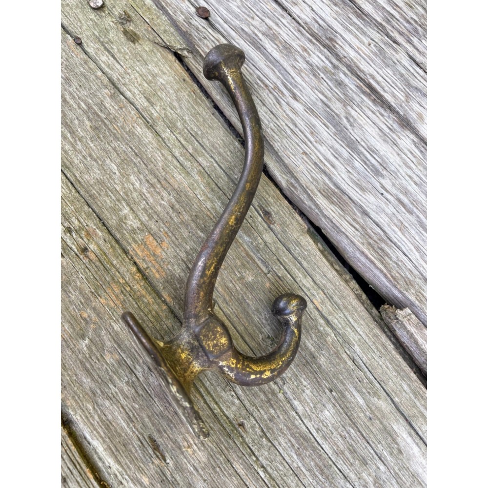 Antique lot 5 Old Wall hooks, plant hooks, ceiling hooks