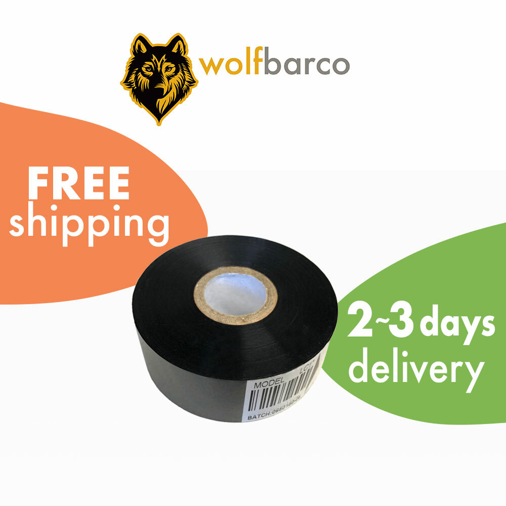 24 Rolls 2.25" x 1000' (57 mm x 305 m) Hot Stamping Foil 1" Core, for Coding Dev
