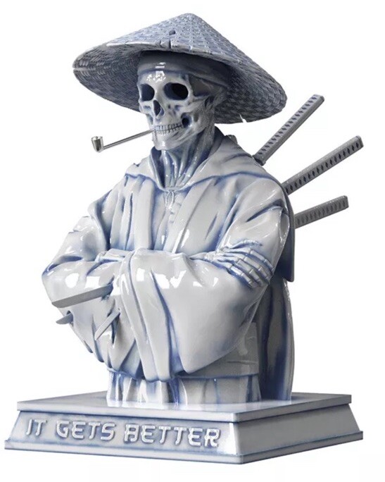 Mighty Jaxx Hell Chamber Samurai Incense Burner