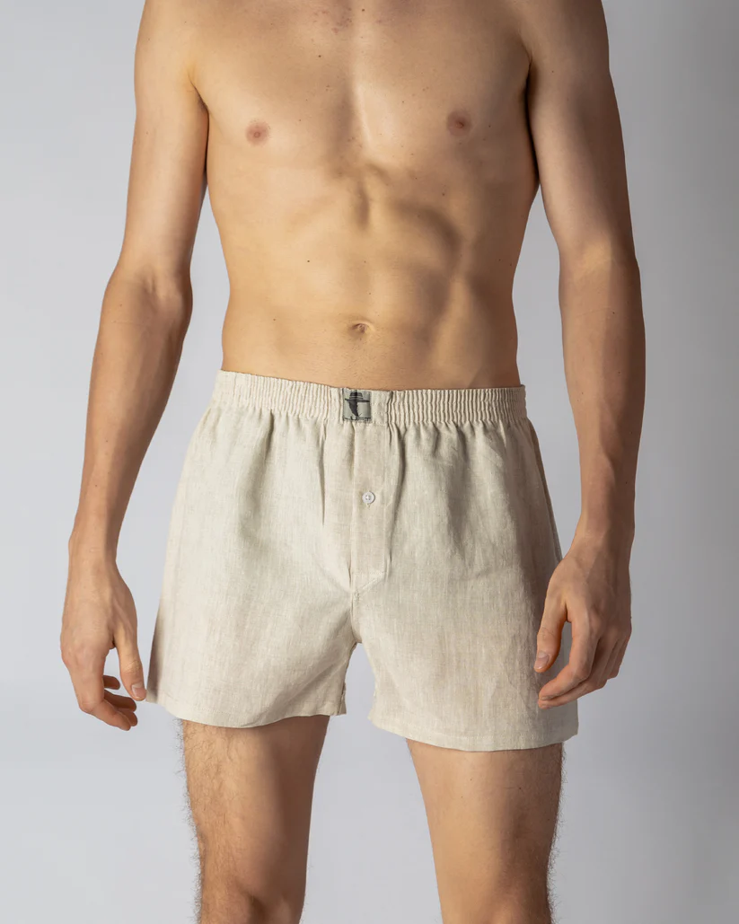 100% Linen Boxers