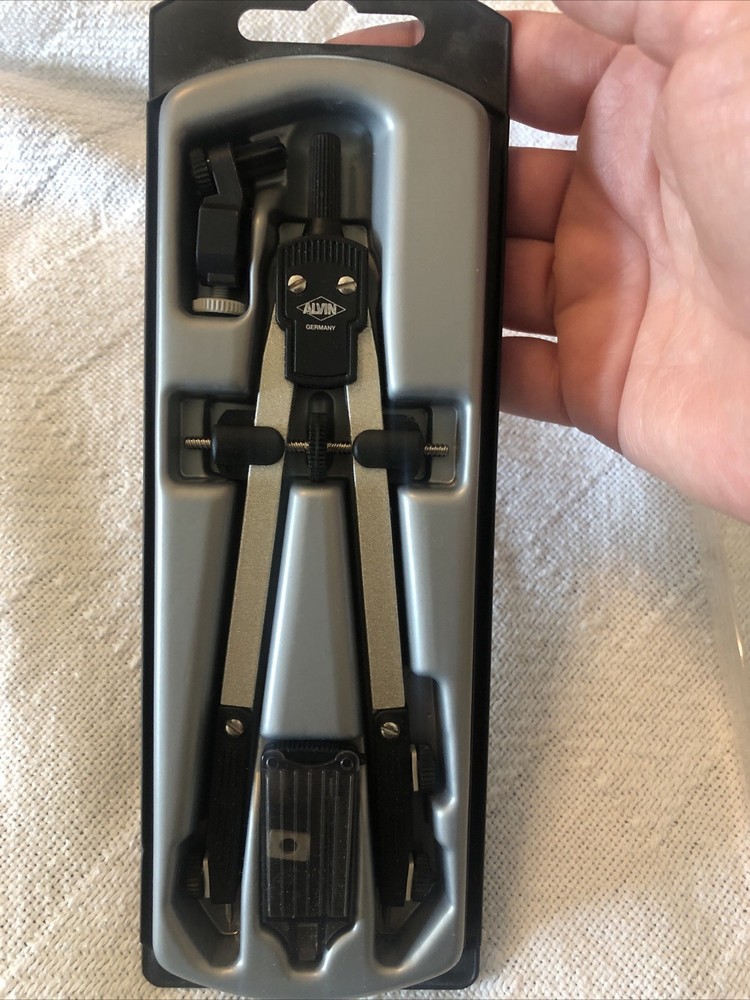 Compass Speed-Bow Alvin Drawing Set 6 Inch Nice