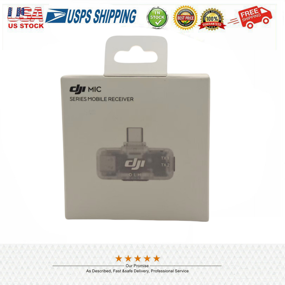 2025 New Genuine iPhones Receiver for DJI Mic Series Mobile Receiver