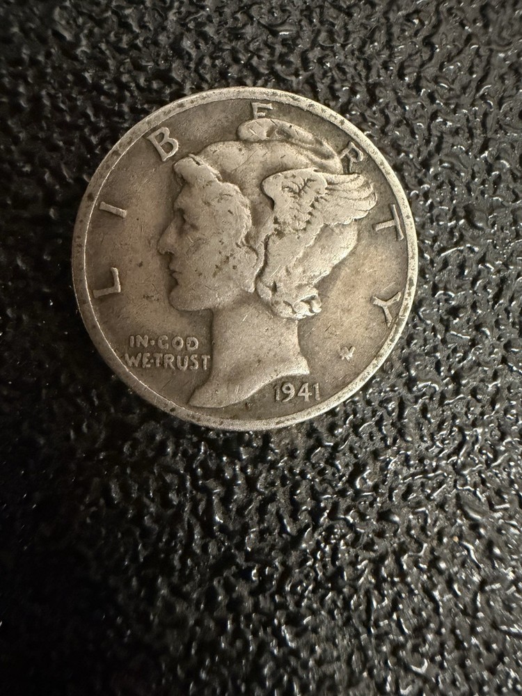 1941 Mercury Dime