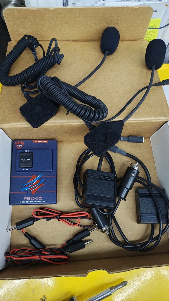 NADY PMC-2X Motorcycle Intercom System 2(two) mic system