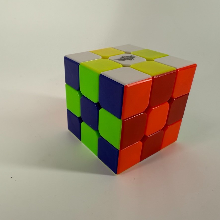 3-D-Fantix Cyclone Speed Cube Stickerless Magic Cube 3X3 Brainteaser