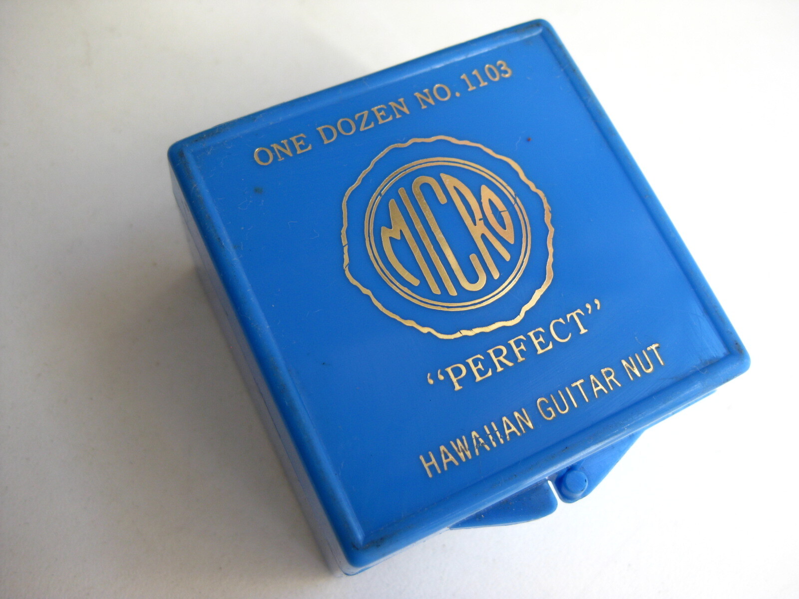 Vintage Bruno "Perfect" Oahu Lap Steel Hawaiian Guitar Upper Nut Part Project