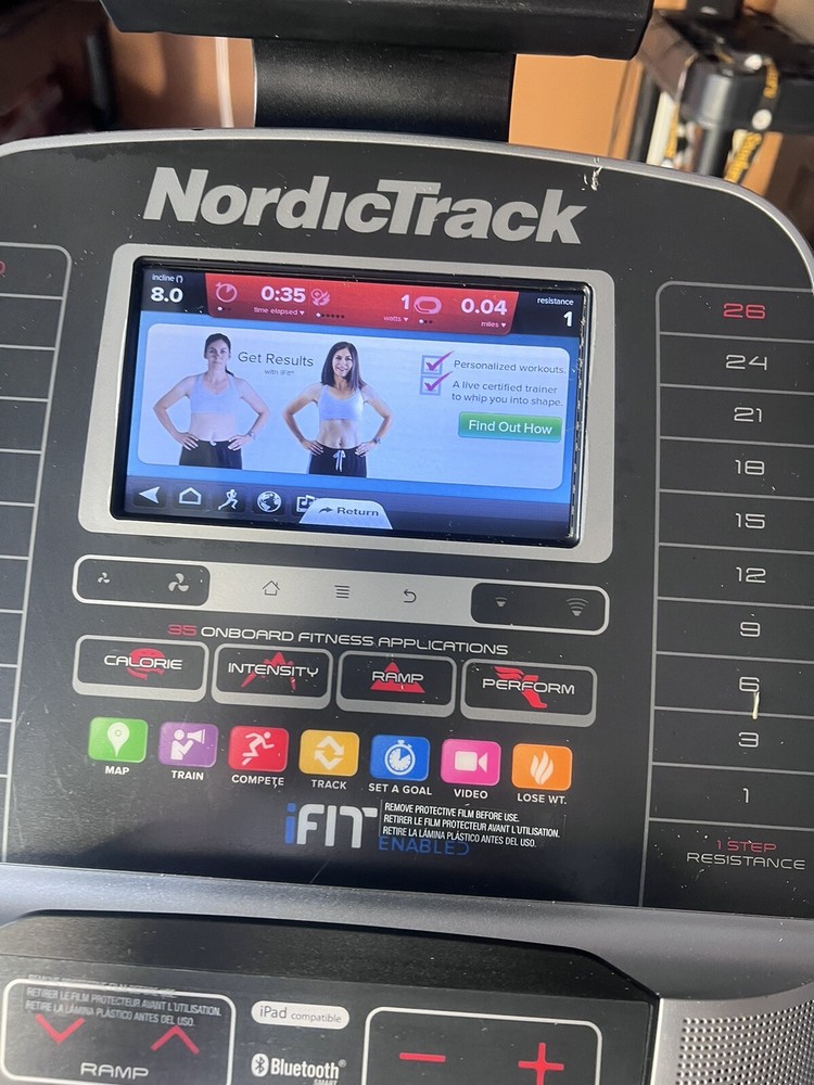 Norditrack Elite Elliptical Ramp