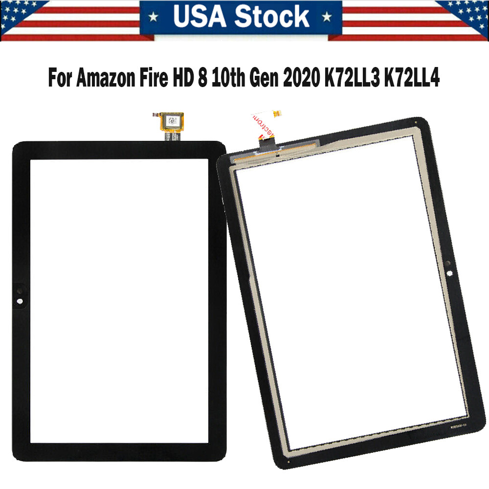 Touch Screen Digitizer Replace For Amazon Fire HD 8 10th Gen 2020 K72LL3 K72LL4