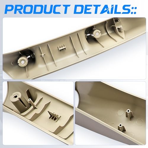 A-Pillar Trim Interior Handle Compatible with Dodge Ram Left Driver Side Yellow