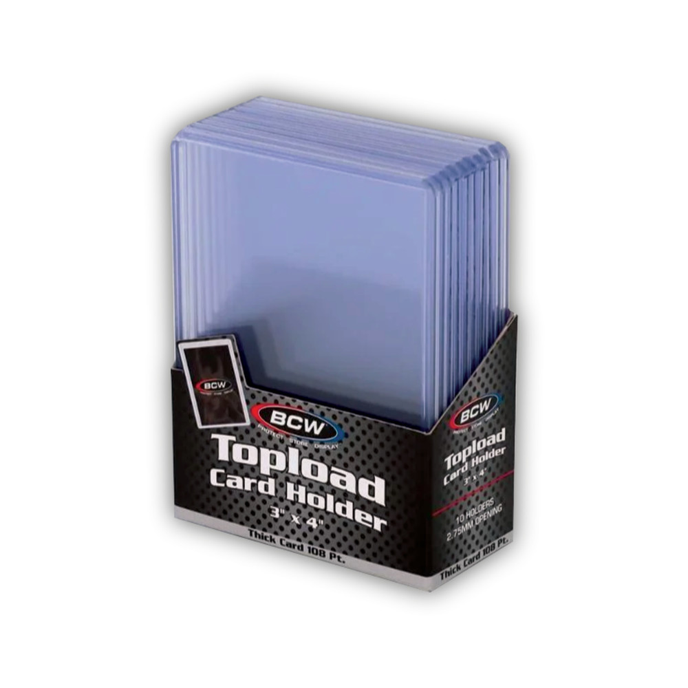 Top Loaders (108 pt Thickness) - 10 Pack