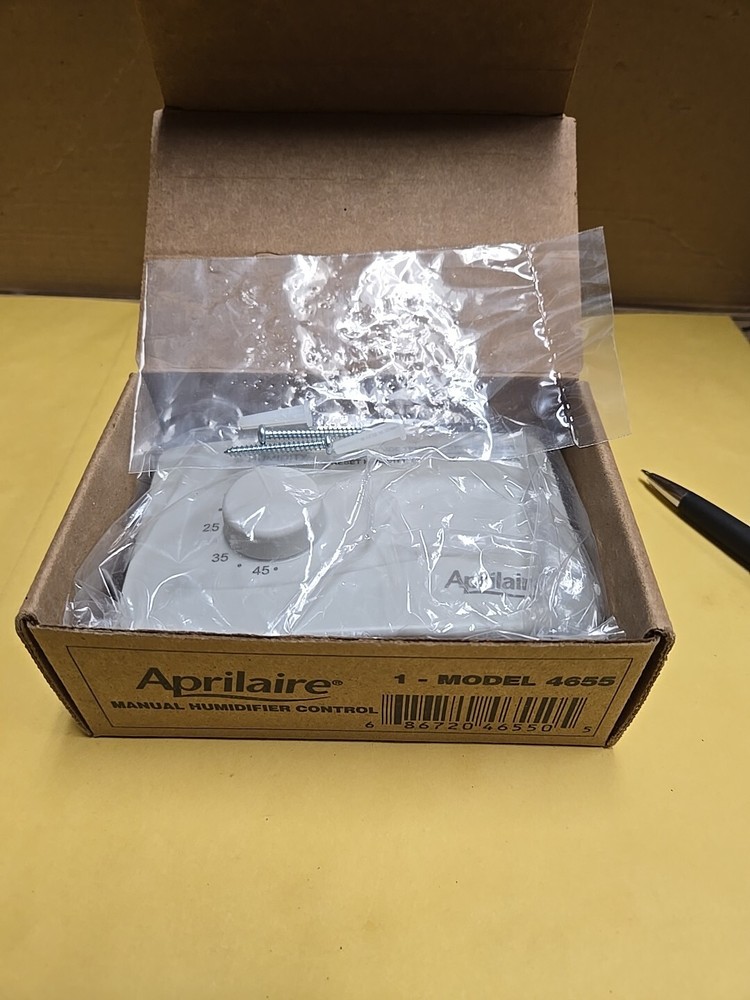 APRILAIRE MANUAL HUMIDIFIER CONTROL 1- MODEL 4655