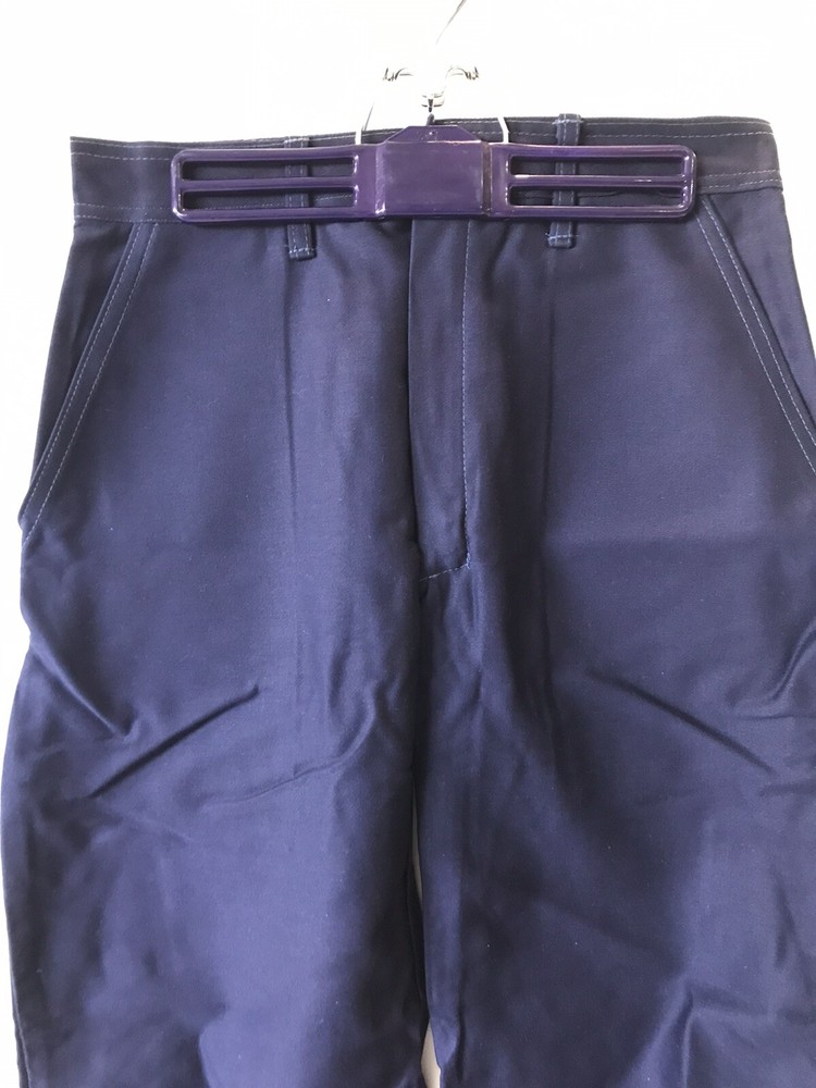 NEW Banox Welding Pants Flame and Arc Resistant Blue Multiple Sizes