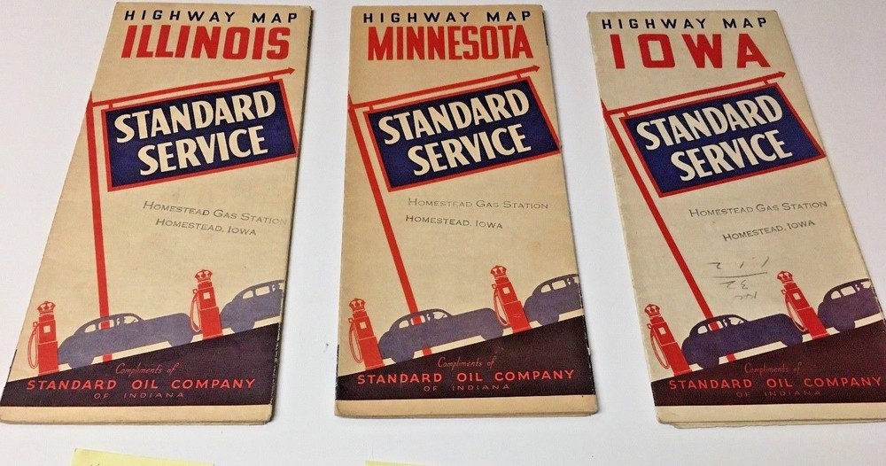 STANDARD SERVICE    HIGHWAY   3  MAPS
