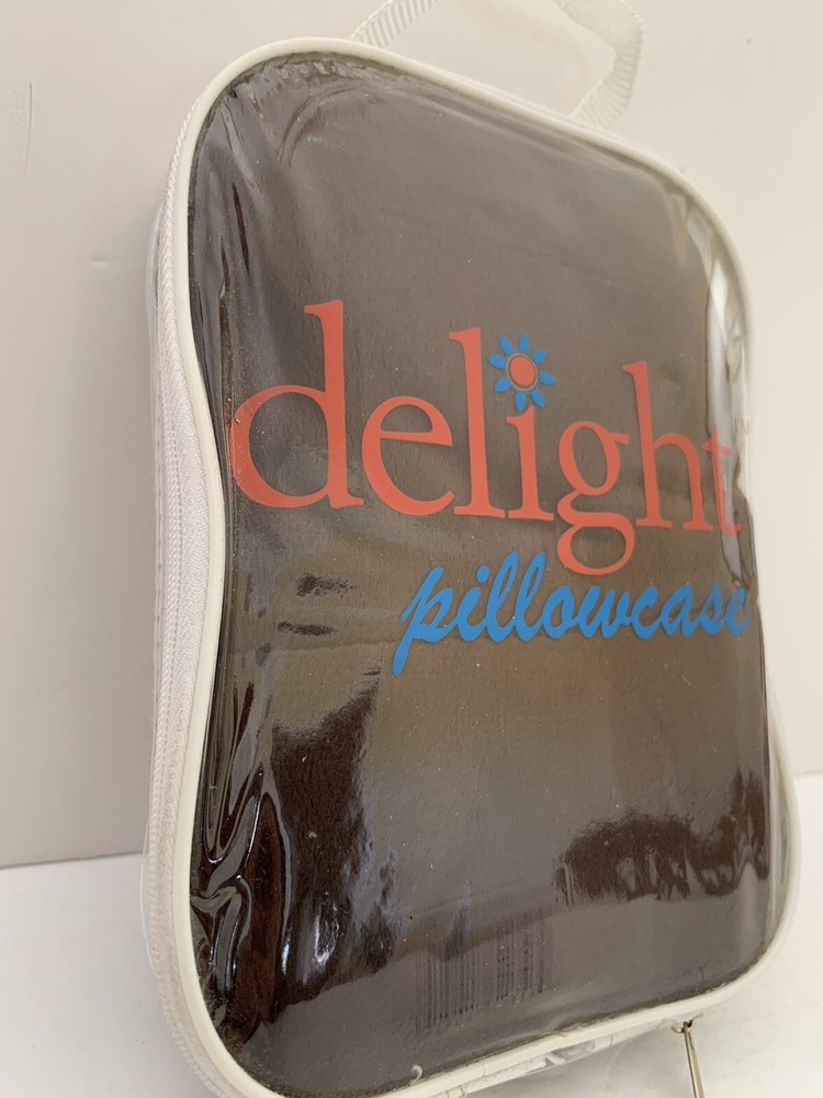 Delight 30" x 19" 100% Polyester Brown Pillowcase
