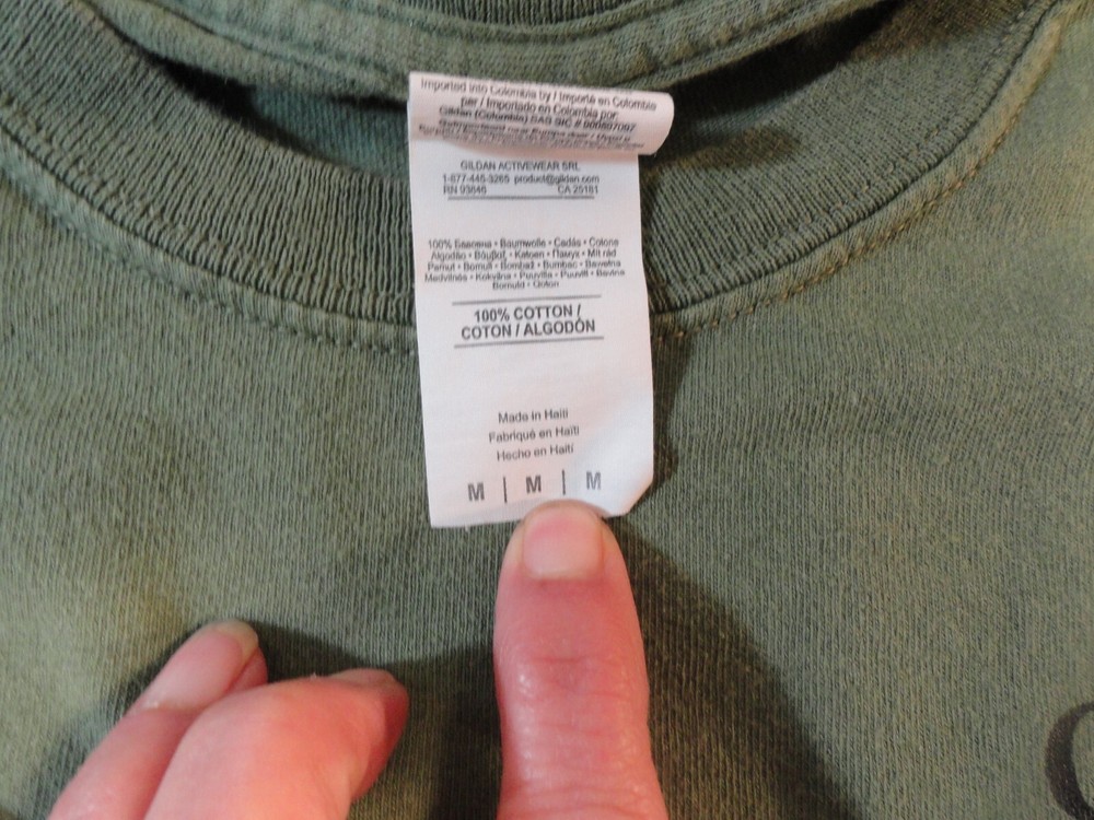 OLIVE DRAB GREEN CSAT EVO 1.0 SELECTION IS A NEVER ENDING PROCESS SHIRT MEDIUM