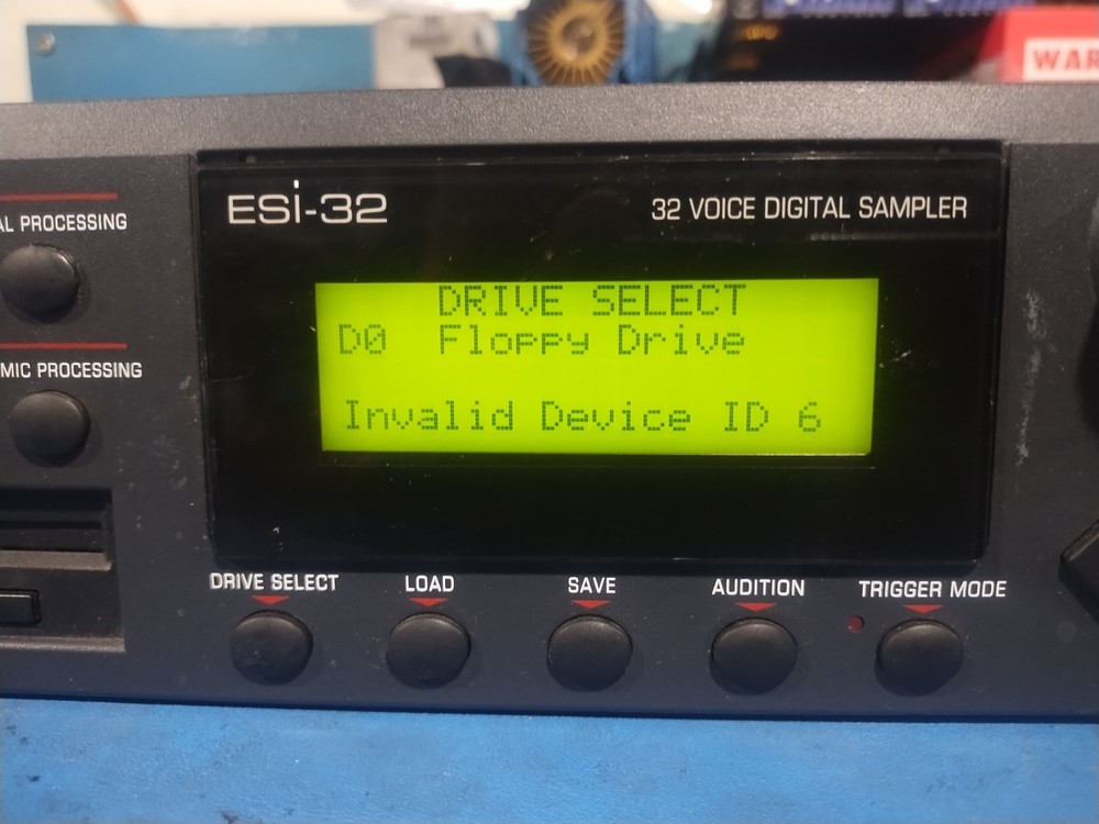 Emu ESI-32 Voice Sampler Power Tested Made In USA