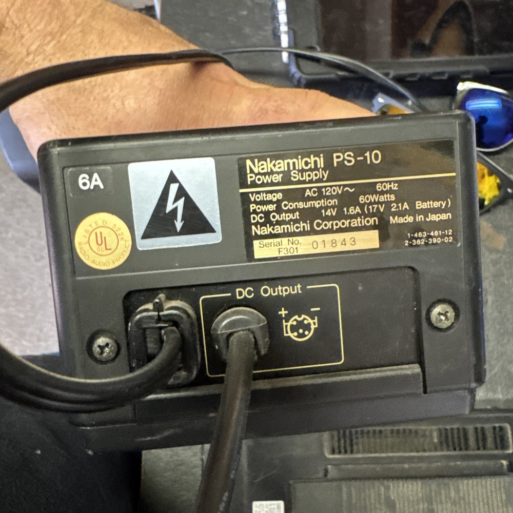 (2) Nakamichi DMP-100 Digital Mastering Processor with Power Supply