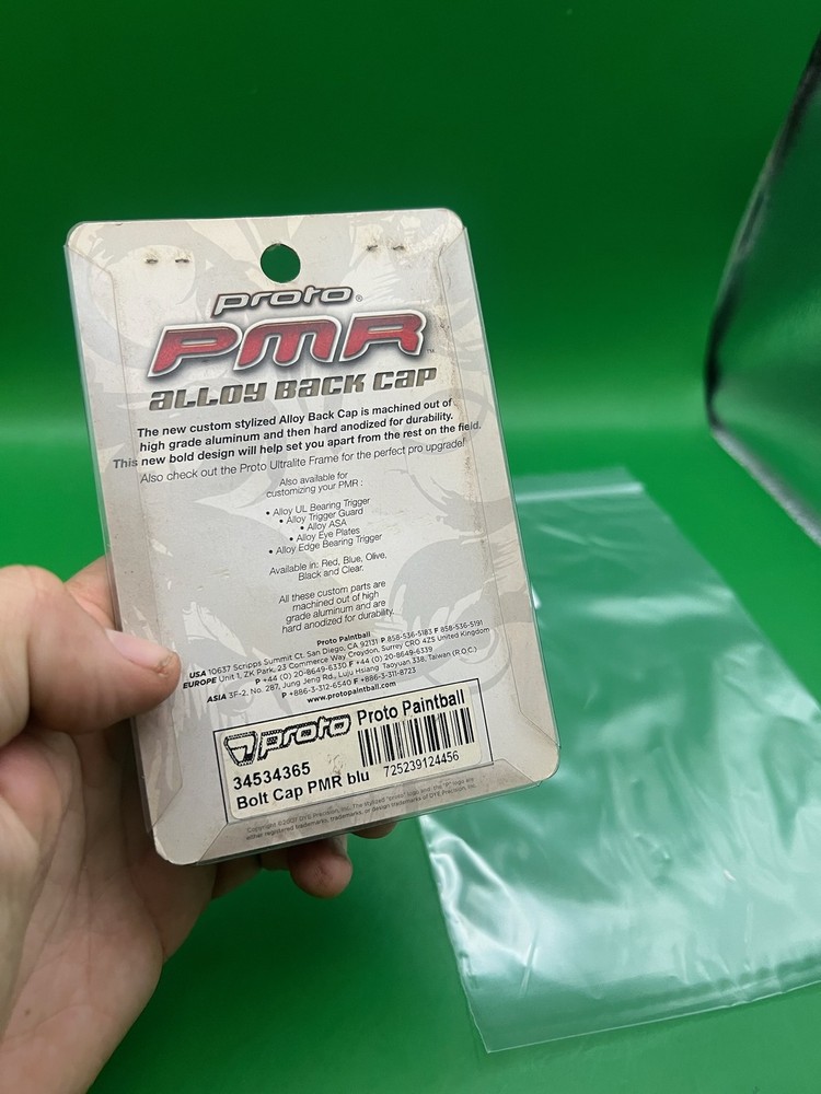 Proto PMR Alloy Back Cap Blue