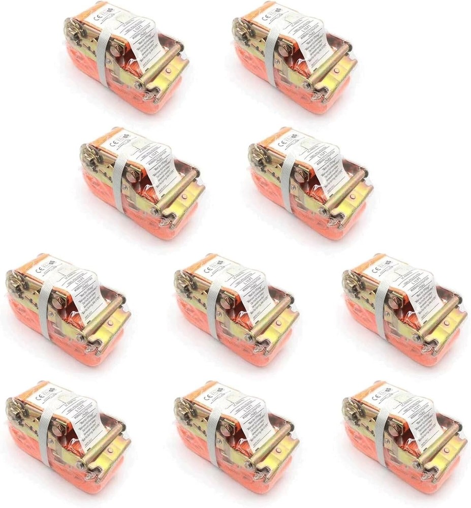 10Pack E Track 2 Ratchet Strap Etrack Van Strap Box Truck Strap Accessories H...