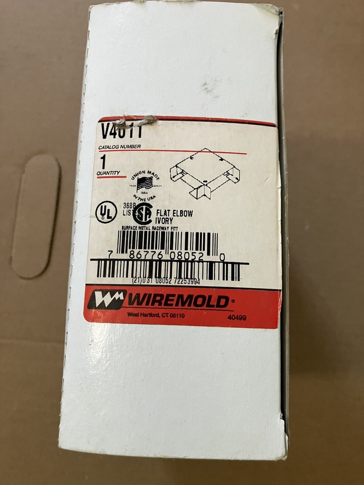 Legrand V4011 Flat Elbow,Ivory,Steel,Elbows
