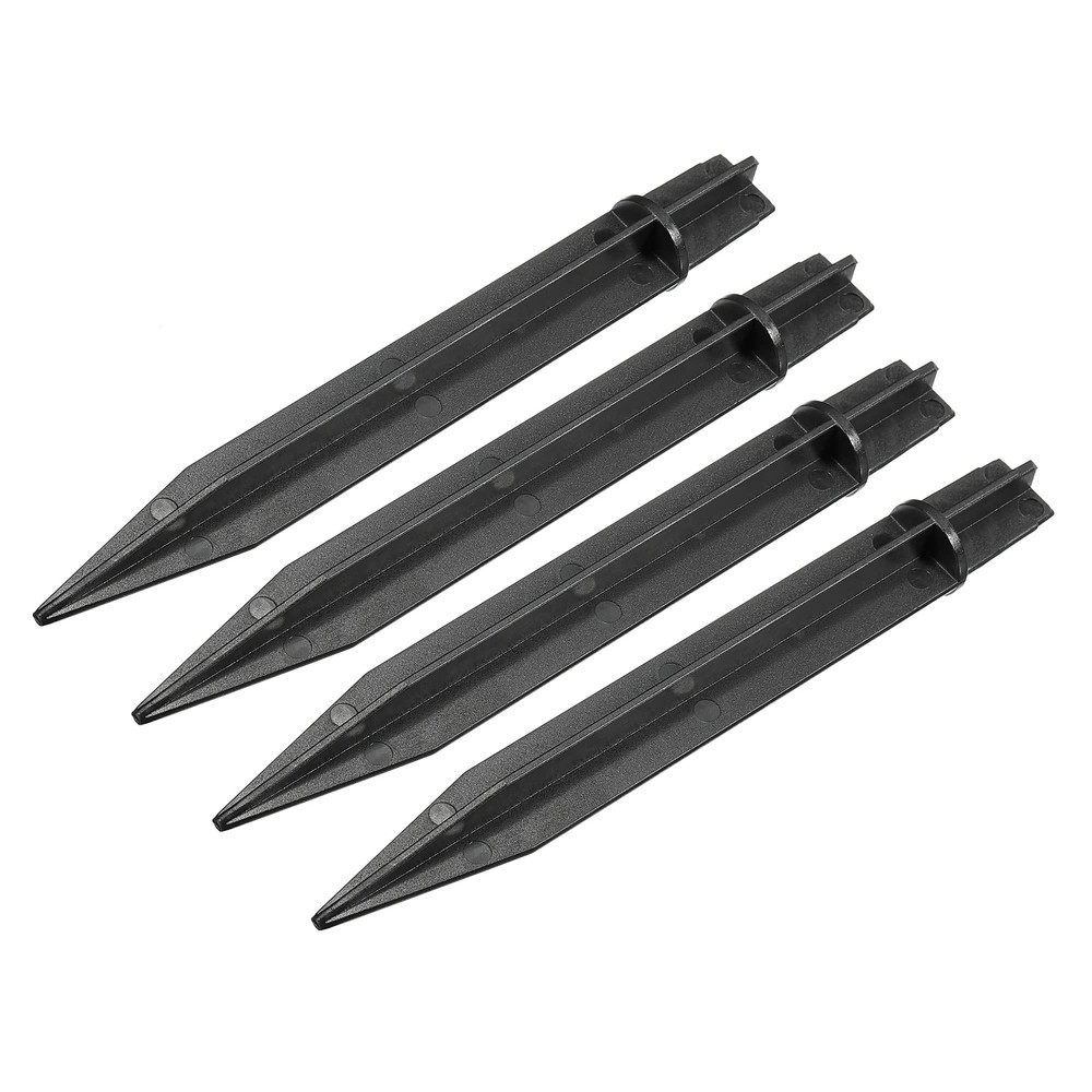 Plastic Ground Spikes 8.2 Inch Landscape Stakes Light Replacement for Solar T...