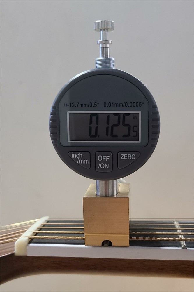 Digital Nut Slotting Gauge - For Guitar