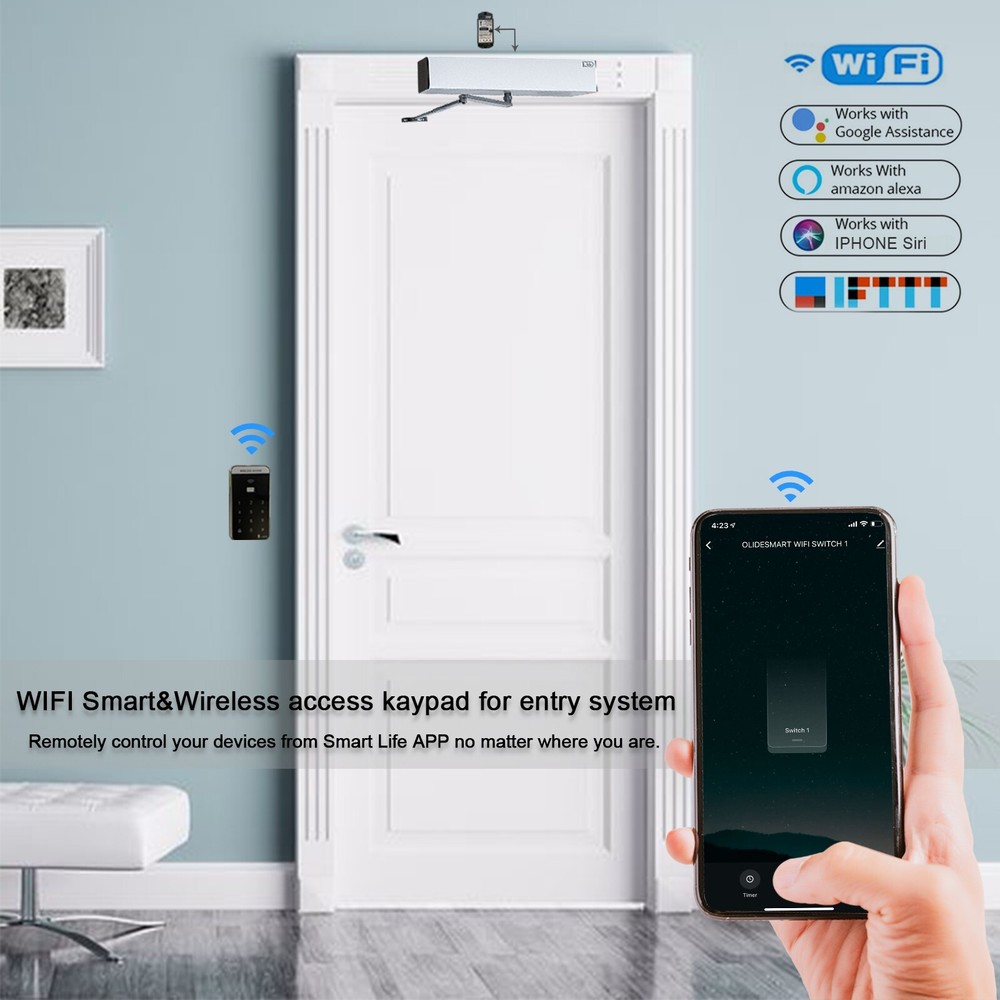 WIFI Smart Wireless Access Keypad Kit for Automatic Entry System