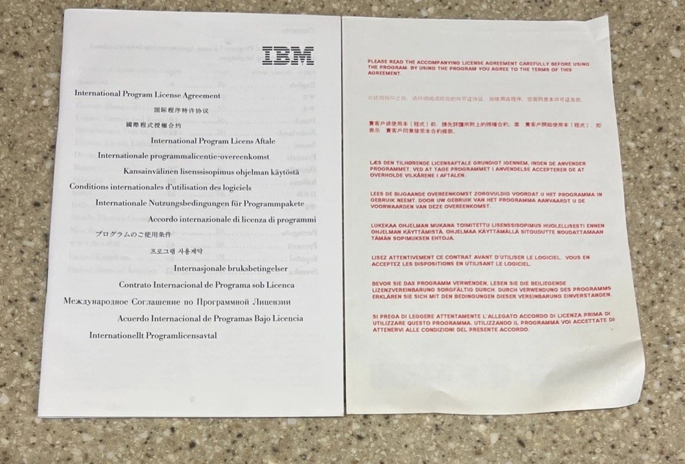 IBM ThinkPad I Series 1400 User’s Reference Manual OEM 1998 & Document Lot