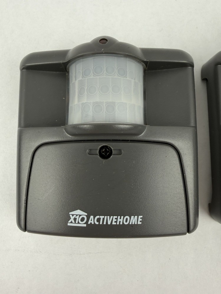X10 Active Home Active Eye Indoor/Outdoor Motion Sensor Model MS14A Sensor X2