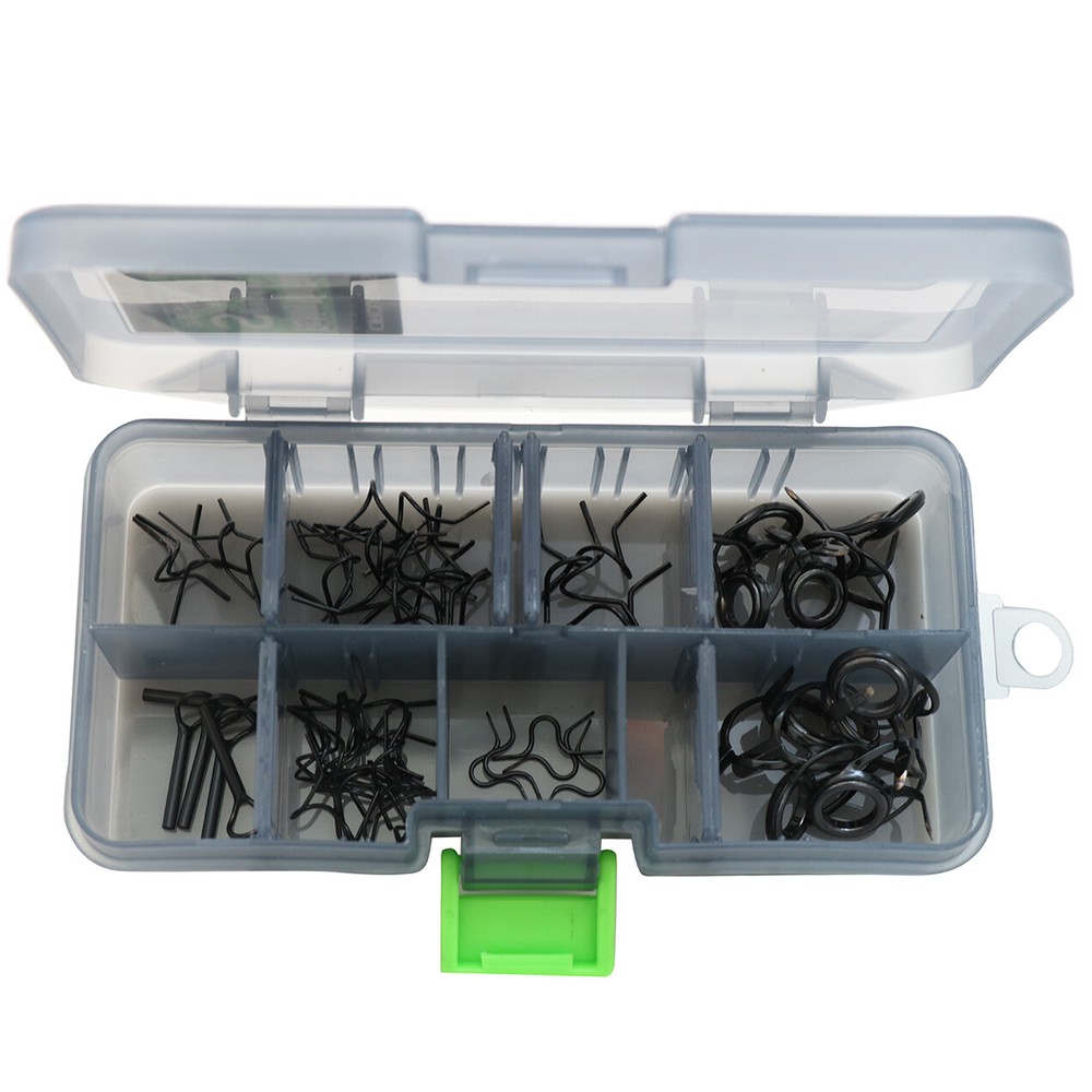 CIRCLEVAST Fly Guide Tips Line Snake Rod Guide Repair Kit 4-10 WT Keeper Ring