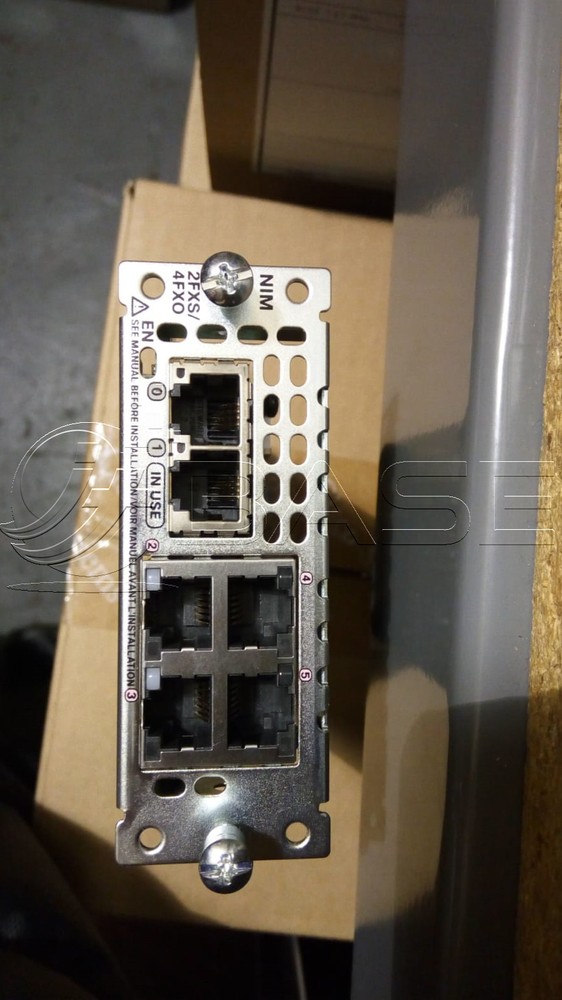 Cisco NIM-2FXS/4FXO 2-Port FXS/FXS-E/DID and 4-Port FXO Network Interface Module