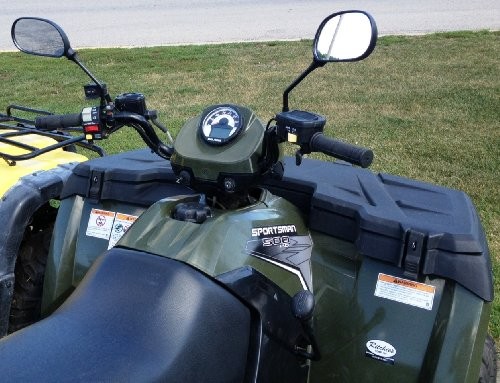 Universal ATV Rearview Mirror Set (Left & Right)