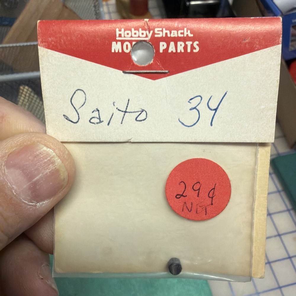 Saito Part Number 34 - 80/90T Rocker Adjust Nut