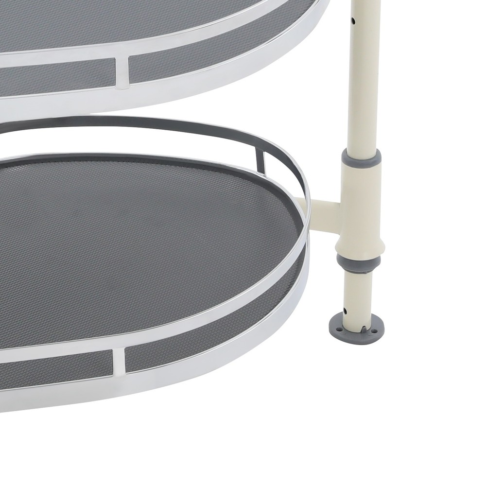 Kitchen Blind Corner Cabinet Pull Out Shelves 2-Tier Left Pull-out Organizer