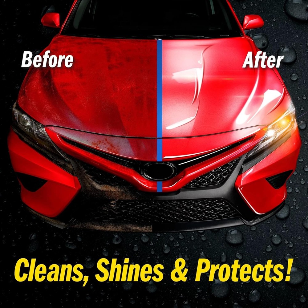 Quick Effect Ceramic Coating & Car Wax Spray - Mirror-Like Finish - 8 Fl Oz