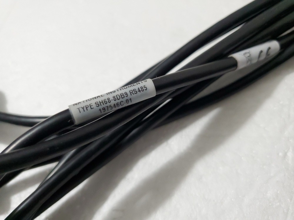National Instruments 197546C-01 Type SH68-8DB9 RS485 Cable 1 Meter