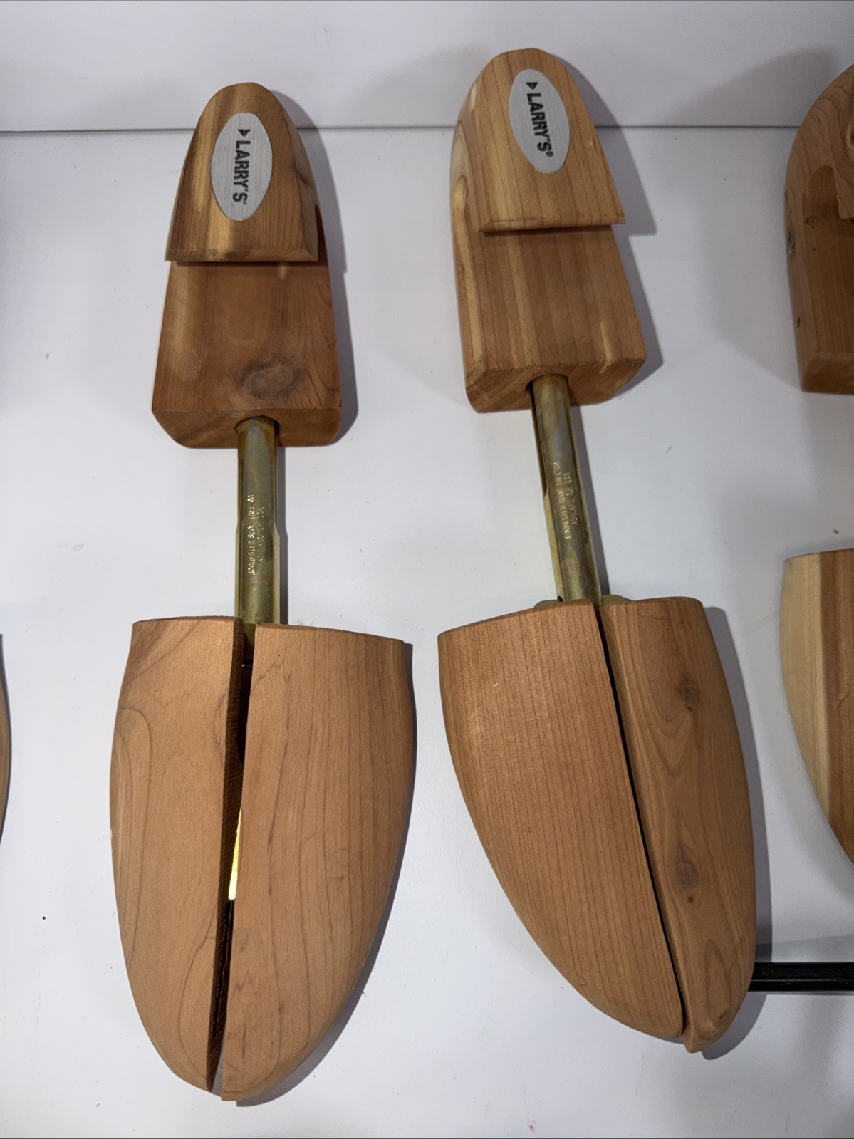 Lot 12 Pairs Cedar Shoe Trees Wood Adjustable Mens Women’s Larry’s + Others
