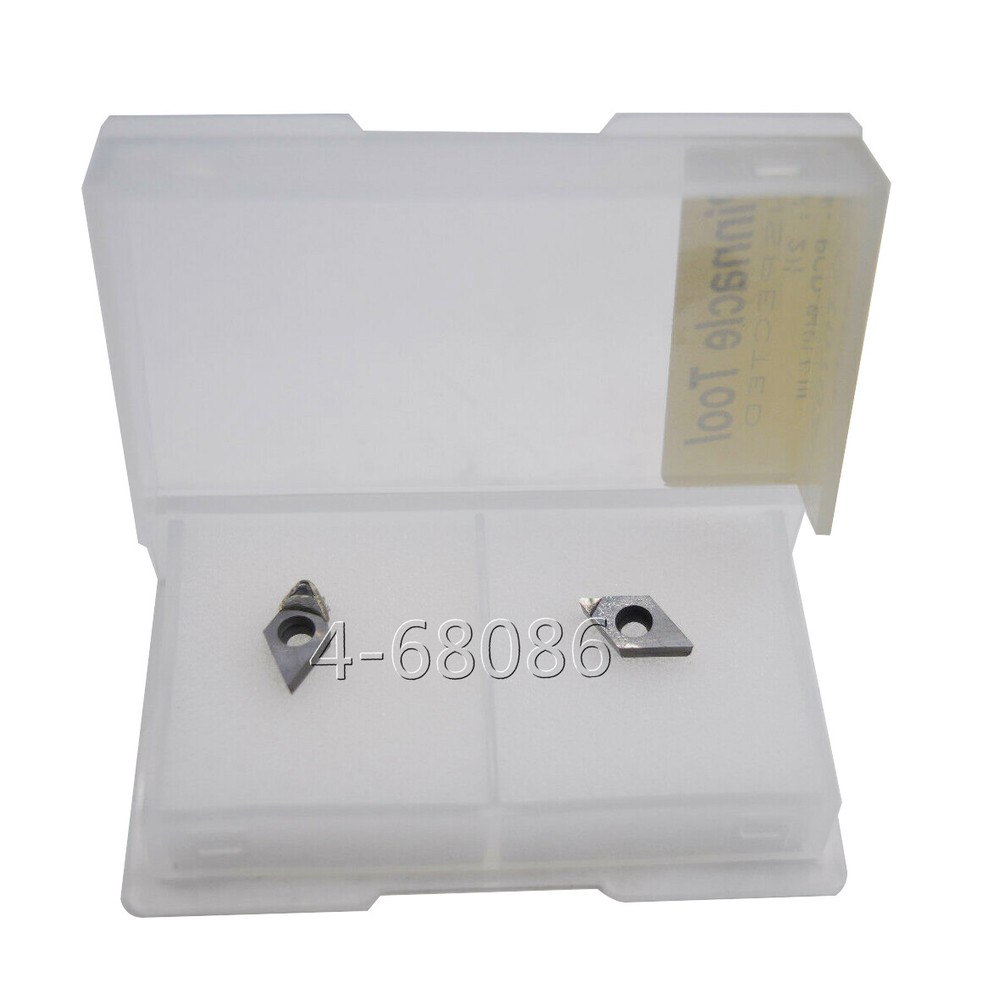 4pc DCGT070204 PCD polycrystalline diamond for Aluminum INSERT carbide INSERT