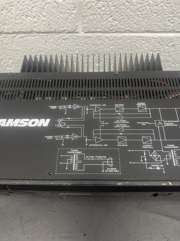 Samson Servo-260 Studio Amplifier