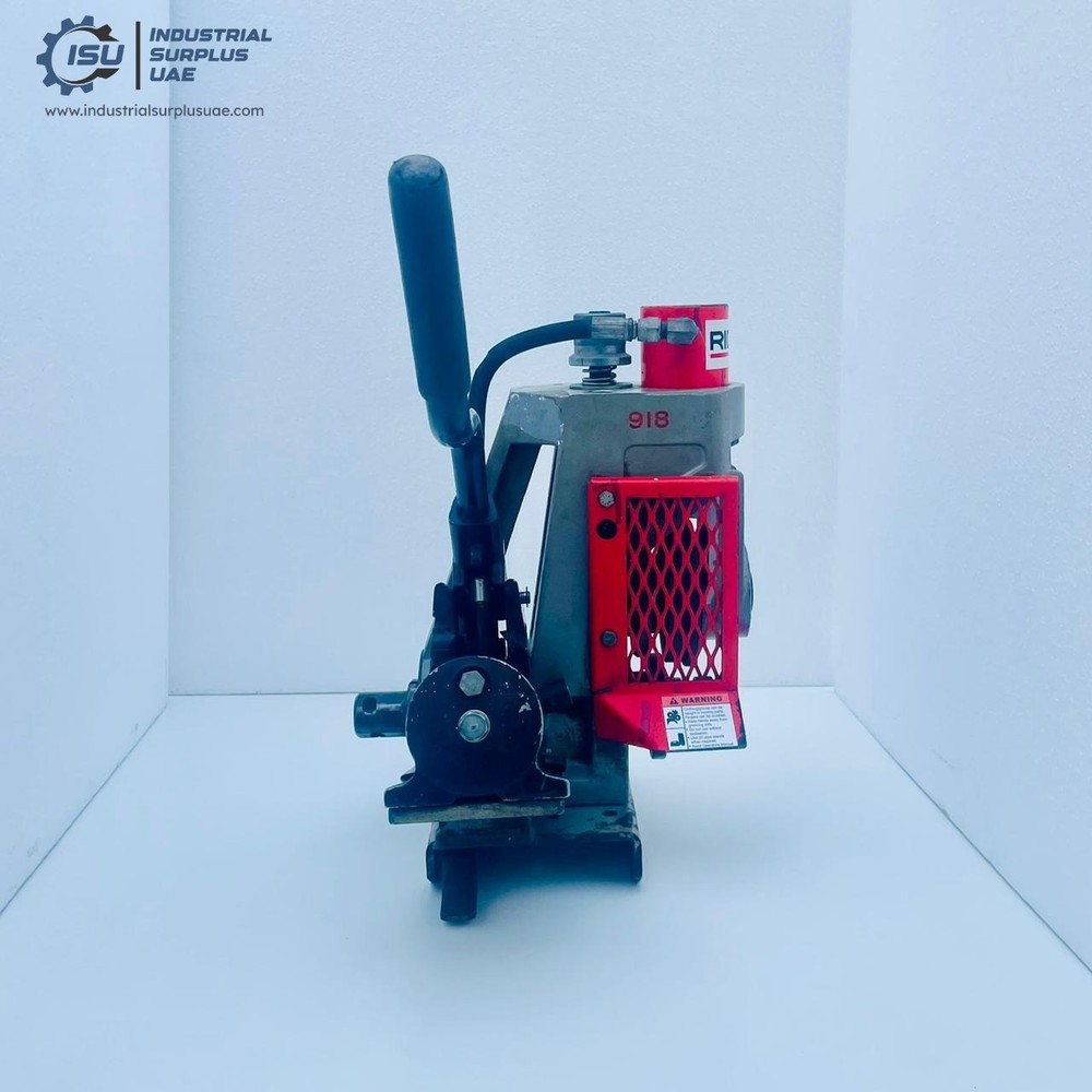 Ridgid 918 Hydraulic Roll Groover/Grooving Machine