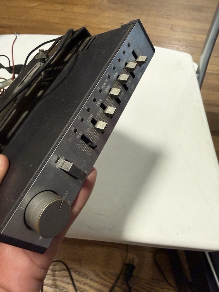 ALPINE 3023 OLD SCHOOL VINTAGE EQ EQUALIZER ( Untested)