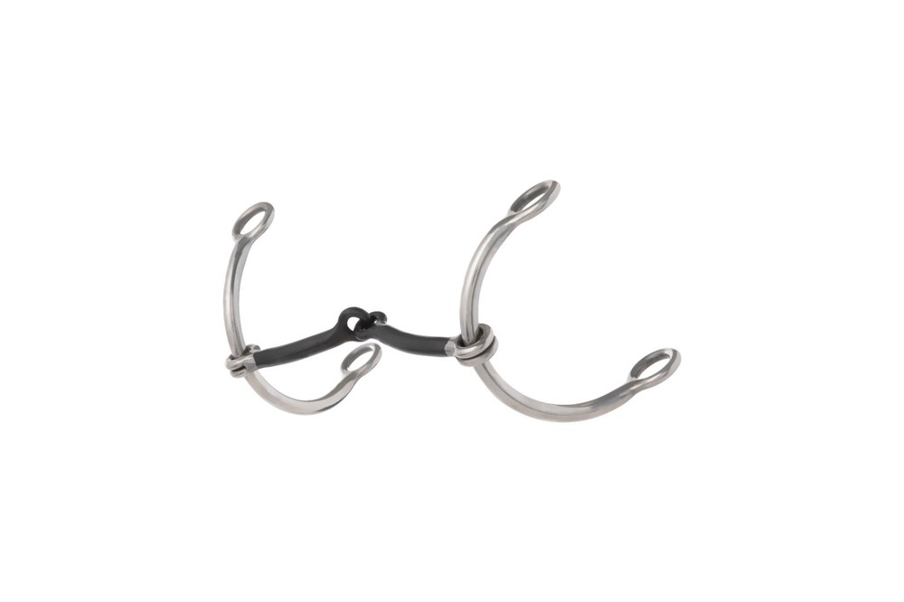 Weaver Leather, Gag Bit, Smooth Sweet iron Snaffle Moouth