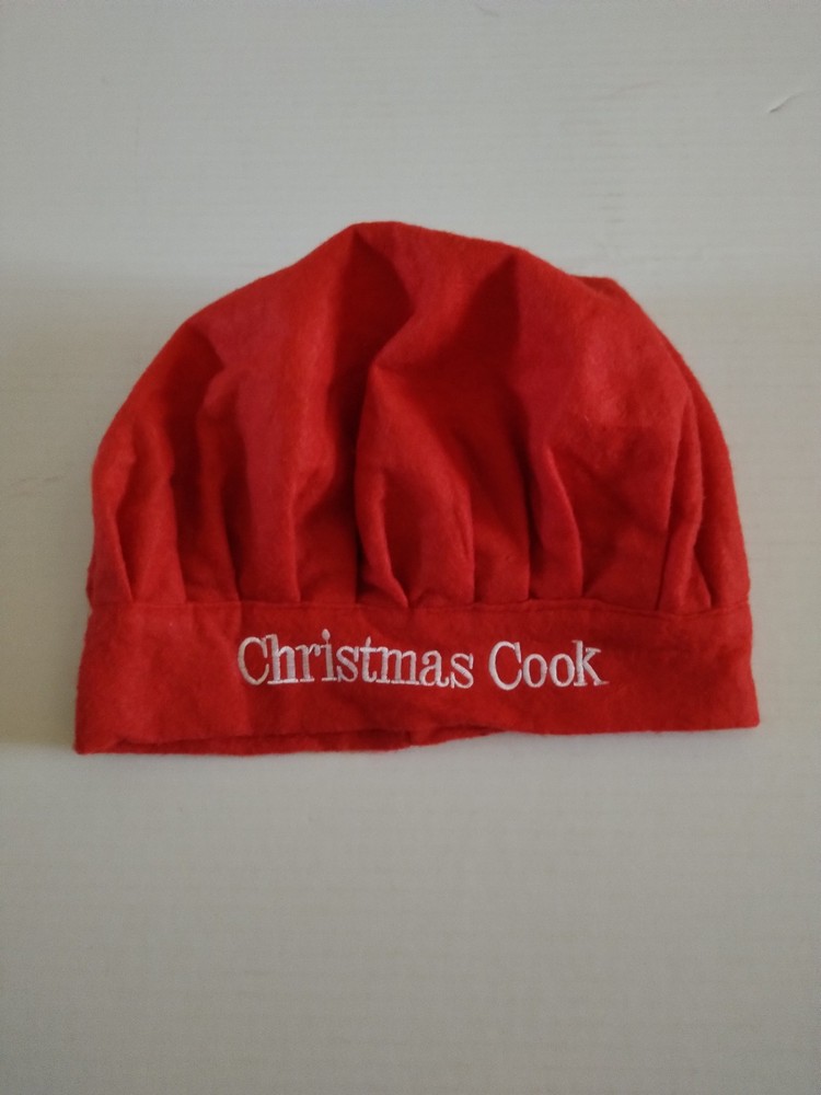 Christmas Cook Hat