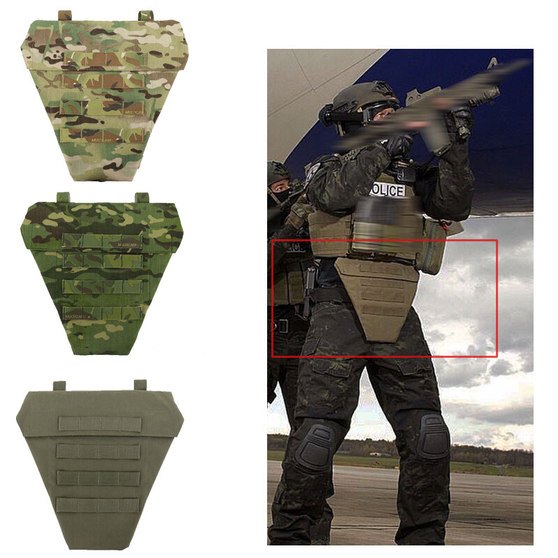Crye Precision LAP Panel Lower Abdomen Tactical Vest Crotch Protect Baffle Bag