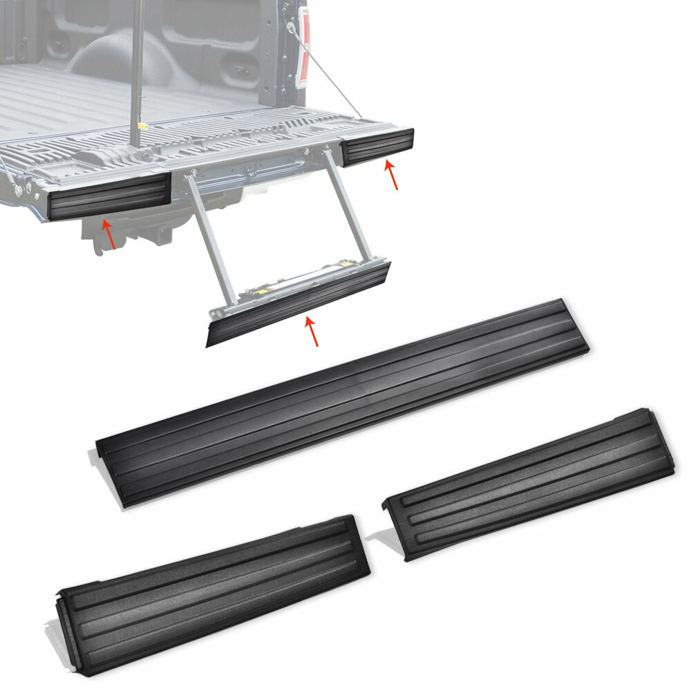 Flexible Flex Step Tailgate Molding Trim Black Fit For 2009-2014 Ford F150