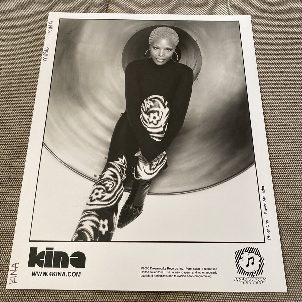 Kina Press Photo 8x10”. See Description.